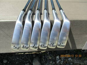 ONOFF　オノフFORGED　クロ　中空　5-PW6本　モーダス3ツアー105R