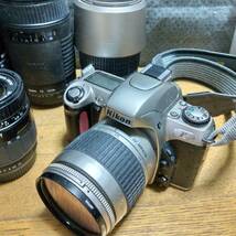 【USED品】★各種メーカー Nikon Canon SIGMA オートフォーカスAFレンズ7本 AFカメラ2台 まとめて現状渡し★_画像4