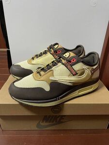  beautiful goods tiger vi s Scott Travis Scott air max 1 Brown AIRMAX1 air Jordan / Air Force / Dunk SB/ tiger vi s/Supreme26.5