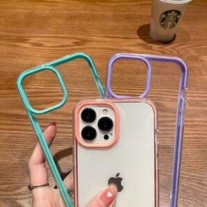 iphone11ケース カーバー TPU 可愛い お洒落 韓国 紫 軽量 ケース 耐衝撃809の画像5