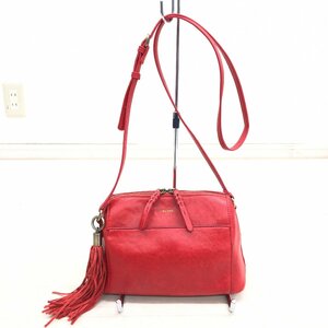 * beautiful goods niko and... Nico and original Mini tassel . purse bag red red shoulder bag Cross body bag shoulder .. lady's 