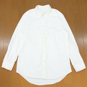 90's～ 伊製 HELMUT LANG ヘルムートラング B.D. オックスフォード シャツ 48(L相当) 長袖 古着 ヴィンテージ バスストップ期 イタリア製