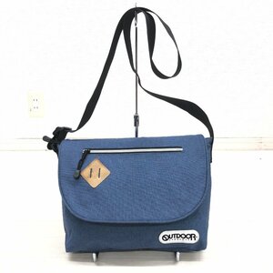 *OUTDOOR PRODUCTS Outdoor Products poly- canvas messenger bag navy blue series navy series shoulder bag Cross body bag 