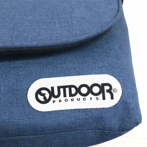 ●OUTDOOR PRODUCTS アウトドアプロダクツ ポリキャンバス メッセンジャーバッグ 紺系 ネイビー系 ショルダーバッグ クロスボディバッグの画像8