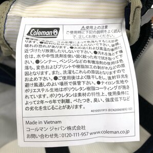 ●美品 Coleman コールマン ジャーニー ロゴワッペン ミニ メッセンジャーバッグ 5L 紺 ショルダーバッグ クロスボディバッグ ユニセックスの画像9