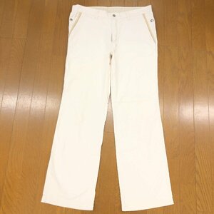 23区 HOMME 23区オム ストレート パンツ 52(2XL) w92 白系 オフホワイト スラックス 3L 特大 大きいサイズ 国内正規品 メンズ 紳士