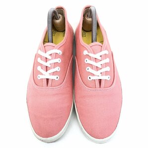 ●Keds ケッズ キャンバス ローカット スニーカー US8(約26cm) ピンク デッキシューズ 春色 メンズ 紳士の画像2