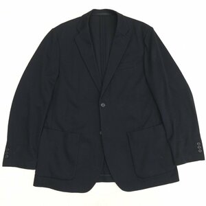 ●UNIQLO ユニクロ 2B ストレッチ コンフォートジャケット XL 黒 ジャージージャケット テーラードジャケット 特大 大きいサイズ 2L LL