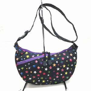 X-girl X-girl Star star total pattern Mini shoulder bag black black Rainbow Cross body bag Kids Junior girl 