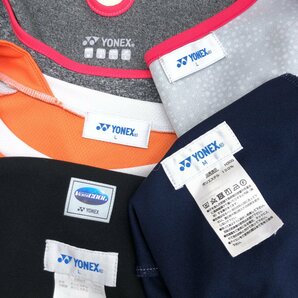 ●YONEX ヨネックス トレーニング シャツ ショートパンツ 5点セット M/L まとめ 半袖 長袖 ロンT Tシャツ スポーツ バドミントン テニスの画像2