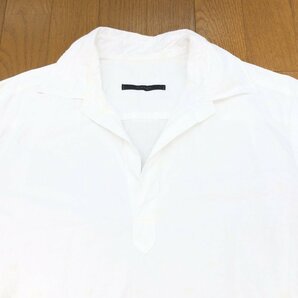 SOPHNET. ソフネット 総柄 ペイズリー柄 オープンカラー シャツ L 白 ホワイト 長袖 日本製 国内正規品 メンズ 紳士の画像4