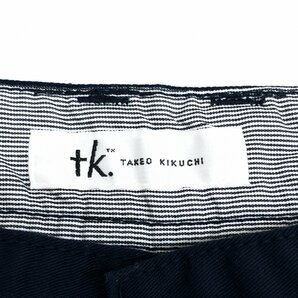 tk. TAKEO KIKUCHI タケオキクチ スリム カーゴパンツ M w80 濃紺 ネイビー ワークパンツ 国内正規品 メンズ 紳士の画像3