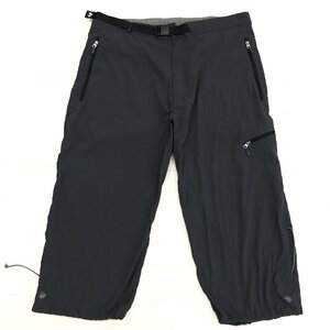 mont-bell モンベル #1105433 ストレッチ ライトニッカ クロップド クライミングパンツ L ダークグレー アウトドア 登山 国内正規品 メンズ