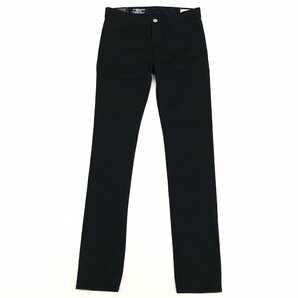 美品 Dickies×NANO UNIVERSE ディッキーズ ナノユニバース TCツイル ストレッチ スキニー ワークパンツ S w76 黒 ブラック チノパンツの画像1