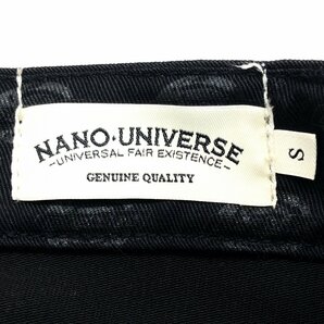 美品 Dickies×NANO UNIVERSE ディッキーズ ナノユニバース TCツイル ストレッチ スキニー ワークパンツ S w76 黒 ブラック チノパンツの画像4