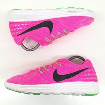 ●極美品 NIKE ナイキ ルナテンポ2 メッシュ ランニングシューズ 23.5cm ビビットピンク スニーカー ジョギング トレーニング レディース_画像7