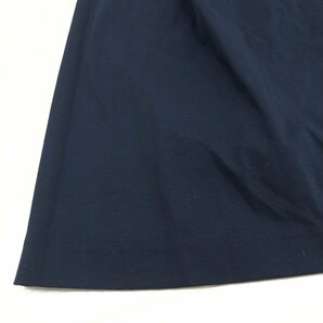 新品 KUMIKYOKU クミキョク コットン フレアスカート 2(M) w66 濃紺 ネイビー ミディ丈 国内正規品 レディース 女性用 組曲 未使用の画像6