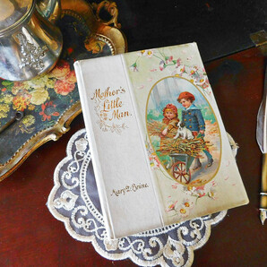 ☆゜+.20世紀初頭 可愛らしい英国の絵本 古書 イラスト豊富 英国の児童書 物語 アンティークブック ヴィンテージ本 洋書 レトロの画像1