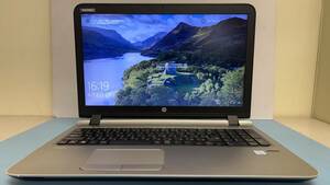 中古ノートパソコン★Windows10★hp Core i5-6200U/@2.40GHz/8GB/HDD 320GB/15インチ以上★