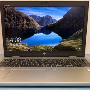 中古ノートパソコン★Windows10★hp Core i5-8265U/@1.80GHz/8GB/SSD 240GB/15インチ以上★の画像1