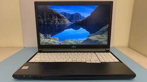 中古ノートパソコン★Windows10★Fujitsu Core i5-10310U/@2.21GHz/8GB/SSD 256GB/15インチ以上★