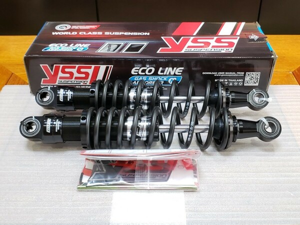 PMC│YSS│Eシリーズ│E302│リアサスペンション│SR400 SR500│330mm│リアショック