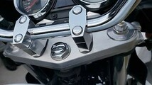 ハリケーン│ヘキサゴン型 セットバックホルダー│GSX1400(01-08)、GSR750(11-16)│ハンドル ブラケット ホルダー│シルバー│HB0660A_画像5