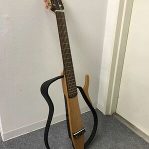 【a1】 YAMAHA SLG-100N ヤマハ サイレントギター JUNK y4053 1543-20の画像1