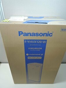 Panasonic パナソニック 衣類乾燥除湿機 ハイブリッド方式 F-YHVX120-W クリスタルホワイト/未開封品