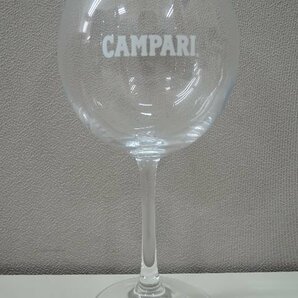 東洋佐々木ガラス CAMPARI カンパリ バルーングラス 6客セット 約φ7.2×H19.5cm/中古美品の画像2