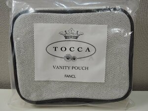 FANCL ファンケル ノベルティ品 TOCCA VANITY POUCH ファンケルオリジナル トッカ バニティポーチ 約縦13×横16×マチ13cm/未開封品