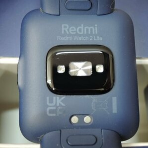Xiaomi社製 スマートウォッチ Redmi Watch 2 Lite ブルー 1.55インチ HD タッチディスプレイ搭載 M2109W1 通電確認済/ジャンク品の画像3