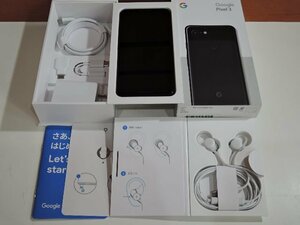 Softbank ソフトバンク Google Pixel3 グーグルピクセル3 G013B 64GB ジャストブラック 5.5インチ SIMロック不明/中古品