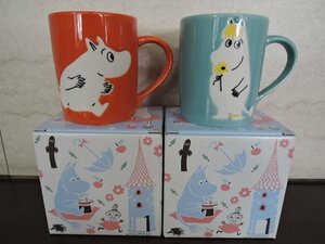 yamaka 山加 ヤマカ Moomin ムーミン マグカップセット MM1301-11 ムーミン/MM1304-11 スノークのおじょうさん/未使用品