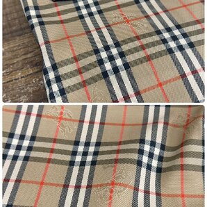 BURBERRY[バーバリー]トートバッグ ショルダー ノバチェック キャンバス×レザー 中古品の画像4