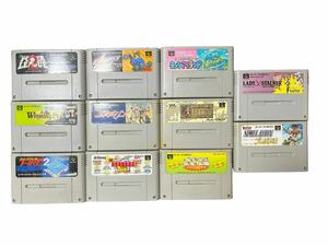 スーパーファミコン SFC スーファミ ソフト 11本 ガデュリン他 まとめ売り