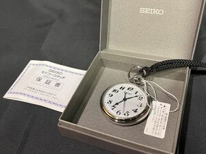 【未使用】SEIKO 鉄道時計 懐中時計 7C21-0AA0 稼動品 セイコー