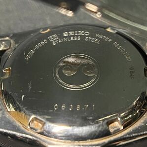 SEIKO セイコー 7S26-0050 ダイバー 黒文字盤 デイデイト メンズ腕時計 稼働 AT 自動巻き の画像8