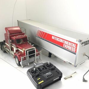 JT-441T TAMIYA/タミヤ 電動RC ラジコン トレーラーヘッド KINGHAULER トラック INTERCONTINENTAL EXPRESS セミトレーラー パネルバンの画像1