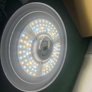 LEDシーリングライト 14畳 リモコン有 ブラウン インテリア照明 ledcl-dw48の画像3