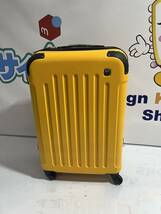 スーツケース　Mサイズ　カラー　イエロー・ キャリーバック　キャリーケース　SC111-24_画像7