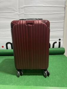  suitcase S size wine red Carry back Carry case SC113-20-WR TJ025