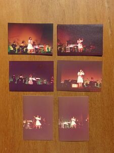 生写真 6枚セット【 太田裕美／ホワイトコンサート 】 10136