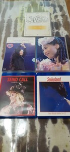 松田聖子ライブ DVD& Blu-ray中古品セット