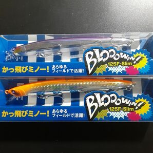 ブルーブルー　ブローウィン125F スリム #04 食べごろカタクチ　#27 エクストリームキャロット 応募券付き　新品未使用