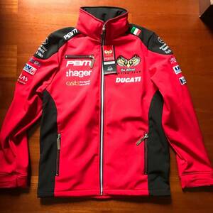 【本物★正規品】 新品 DUCATI Be Wiser オフィシャル ソフトシェル ジャケット サイズUK-3XL