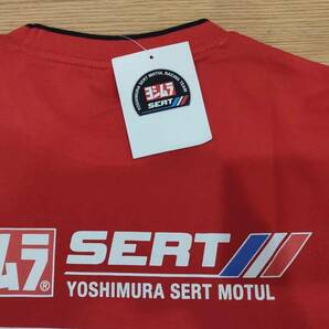 2023年 ヨシムラ SERT Motul チーム SUZUKI スズキ Tシャツ XXLの画像7