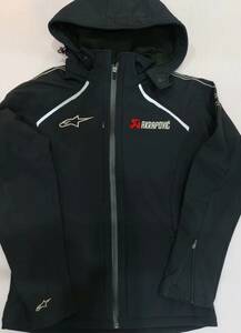 [新品] AKRAPOVIC alpinestars アルパインスターズ ジャケット アクラポビッチ パーカー XSサイズ　