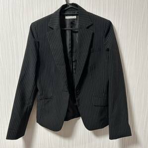 スーツ　テーラードジャケット オフィスカジュアル　Sサイズ 7号　レディース　ブラック