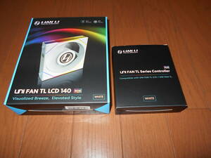 Lian Li 「UNI FAN TL LCD140 WT」+「UNI FAN TL/TL LCD 専用コントローラ」使用期間1週間程度